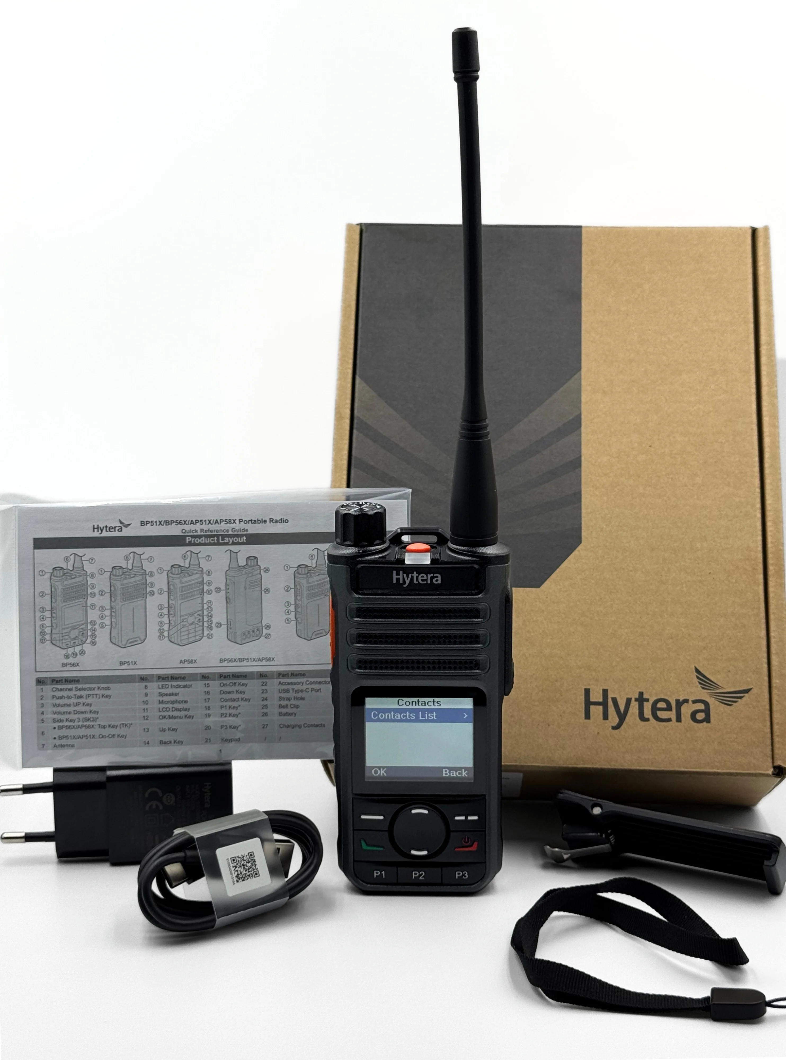 Hytera BP568 detail view